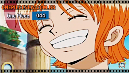 One Piece 044 - Uma partida sorridente! Adeus cidade natal, Vila Cocoyashi